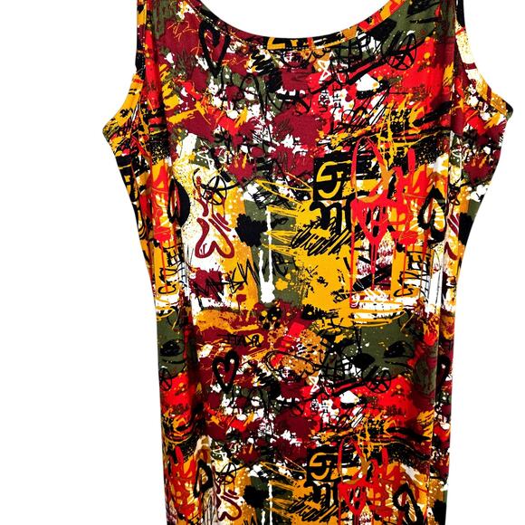 NWT It's Fashion 1X Women's Pantsuit Jumpsuit Sleeveless Plus 14W 16W New Tags - Picture 2 of 7